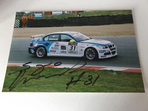 7.5" x 5" PHOTO HAND SIGNED BY SERGIO HERNANDEZ - WTCC BMW - Picture 1 of 1