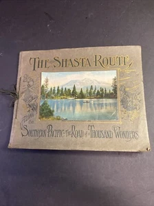 Antique The Shasta Route Along the Southern Pacific Railroad Pictorial Book 1915 - Picture 1 of 23