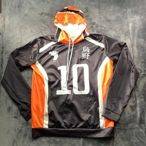 Haikyuu! Karasuno Shyouyou High School Hinata Shoyo #10 Hoodie XXL - Picture 1 of 19