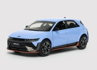 Hyundai IONIQ 5 N 1:38 Scale N Collection Diecast Mini Car Performance Blue - Image 1 of 4