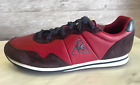 Le Coq Sportif Milos Red Leather Lifestyle Sneakers Mens 42 Shoes Trainers New 9