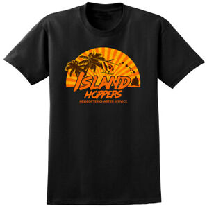 Magnum PI Inspired Island Hoppers T-shirt - Retro Classic 80s TV Show