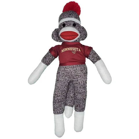 Minnesota Golden Gophers Sock Monkey - 20" Cover