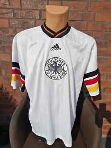 RAR Deutschland Trainings Trikot Training 1996 adidas XL Home DFB Jersey Shirt - Bild 1 von 3