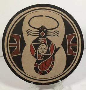 Gary Pincus Santa Fe New Mexico June 1983 Mimbres Scorpion Southwestern art - Picture 1 of 15