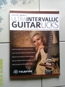 Jennifer Batten’s Ultra-Intervallic Guitar Licks: 50 Intervallic Licks Book New - Picture 1 of 1