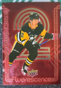 Rutger McGroarty RC #F-50 2024-25 Upper Deck Fluorescence Red - Pittsburgh Pens - Bild 1 von 2
