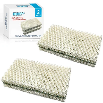 2-Pack HQRP Wick Filter for Sears Kenmore Series Humidifiers / ## 14909, 14912 - Image 1 of 4