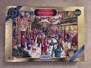 Ltd Edition Gibsons 1000 Piece Jigsaw Puzzle - Secret Santa - Christmas - Picture 1 of 4
