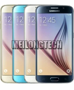 Samsung Galaxy S6 G920 32GB GSM Unlocked AT&T T-Mobile Smartphone Image Burn B+ - Zdjęcie 1 z 9