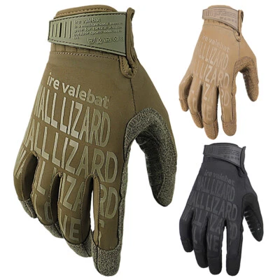 Guantes tácticos con pantalla táctil de dedo completo guantes militares de caza combate tiro Foto 1 de 4