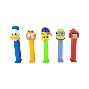 PEZ Spender Konvolut inkl. Donald Duck, Tweety, Angry Birds, Garfield & Minions - Bild 1 von 5