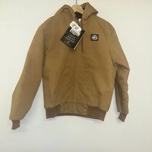 Vintage 1990er Jahre Polar King by Key, Ente Canvas Jacke, Deadstock Neu mit Etikett, Größe 38 - Bild 1 von 2