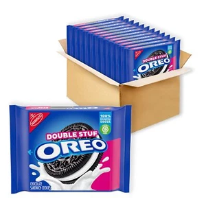 OREO Double Stuf Chocolate Sandwich Cookies, 12 - 14.03 oz Packs - Picture 1 of 9