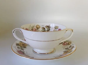 COALPORT ROSALINDA SOUP COUPE GREAT CONDITION - Picture 1 of 2