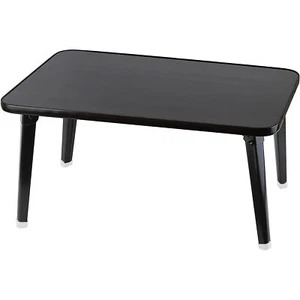 BLKP Chabudai Black Width 60cm x Depth 40cm x Height 29.5cm Low Table Folding Wo - Picture 1 of 3