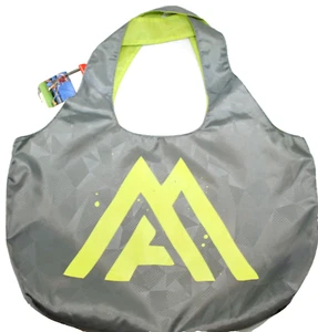The North Face On the Run Reversible Bag Silver/Wildlime/Printed with Soy Milk - Picture 1 of 11