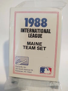1988 Minor League Baseball Set - Sealed Procards Maine - Bild 1 von 2