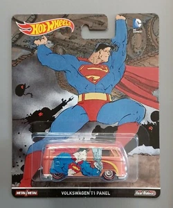 Hot Wheels DC Comics Superman Volkswagen T1 Panel Real Riders - Picture 1 of 3