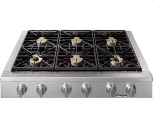 Dacor HRTP486S/NG- Professional 48" Built-In Gas Cooktop with 6 burners - Picture 1 of 7