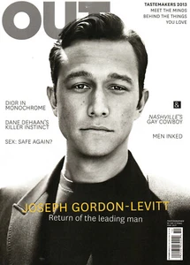 OUT Magazine October 2013 Joseph Gordon-Levitt The Tastemakers Issue - Picture 1 of 3