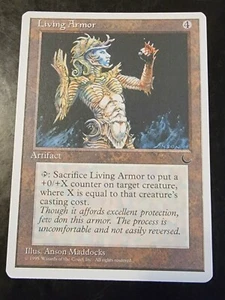 Living Armor 1995 Magic The Gathering MTG - Picture 1 of 1