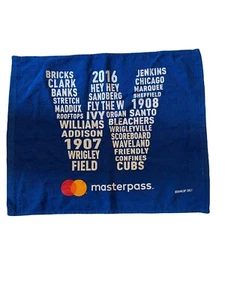 Chicago Cubs 2016 World Series Wrigley Field Rally Towel MLB Playoffs Fast Ship - Picture 1 of 2