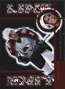1997-98 (AVALANCHE) Donruss Line 2 Line #4 Peter Forsberg R /3750