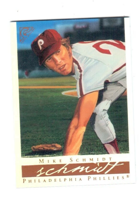 2003 Topps Gallery HOF Artists Proof Refactor Variation Mike Schmidt  #50 - Image 1 of 1
