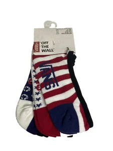 Vans off the wall Women's Don't Tell Mom No Show Canoodles Socks 3-Pack Sz 7-10 - Picture 1 of 17
