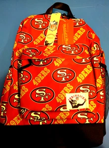 San Francisco 49ERS NFL TEAM LOGO BACKPACK - Picture 1 of 9