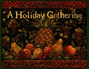 A Christmas Holiday Gathering Susan Winget Party Invitations By Lang - Set of 8 - Picture 1 of 3