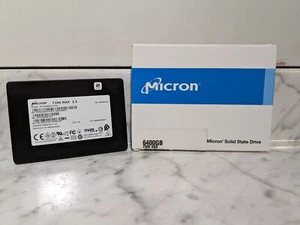 Nuovo SSD Micron 7300 MAX 6,4 TB MTFDHBE6T4TDG-1AW1ZABYY 2,5" U.2 NVMe Gen3 x4 - Foto 1 di 4