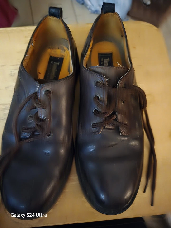 Timberland 男式休闲牛津低帮上衣,棕色,尺寸 11.5 葡萄牙制造 — 第 1/4 张图片