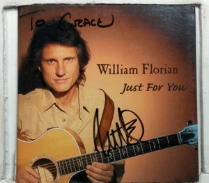 William Florian - Just For You CD Signed Folk Acoustic Florian Music - Picture 1 of 2