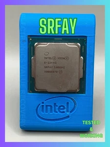 Intel Xeon E-2244G 3,8 GHz 4-rdzeniowy testowany SRFAY klasa A - Zdjęcie 1 z 4