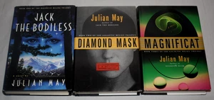 Julian May - Galactic Milieu Trilogy. Full Set. Books 1-3 - Hardcover w/ DJ VG+ - Picture 1 of 15