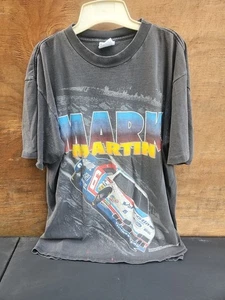 Vintage Motorsport Traditions Shirt Adult XL Gray Mark Martin Nascar 1995 Read* - Picture 1 of 7