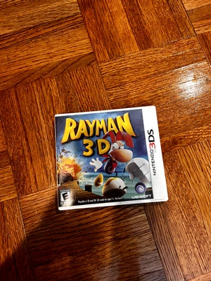 Rayman 3D - Nintendo 3DS ** no game** case and manual only - Image 1 of 3