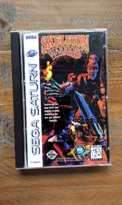 COMPLETE ✹ Skeleton Warriors W/Registration Card✹ Sega Saturn Game ✹ USA Version - Image 1 of 4