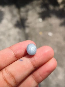 8.53 Cts A VERY BEAUTIFUL AND GORGEOUS BLUE STAR SAPPHIRE WITH 6 RAYS STAR ⭐ - Picture 1 of 6