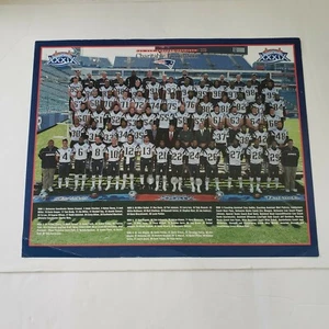 New England Patriots Poster Super Bowl XXXIX Charitable Foundation 16 x 20 inch - Picture 1 of 8