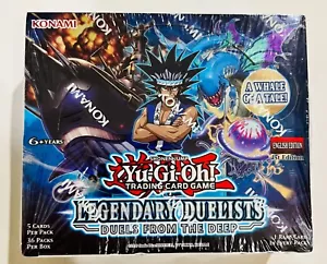 5 CAJAS Yu-Gi-Oh! Legendary Duelists Booster Box 1ª Edición Sellado de Fábrica - Imagen 1 de 2