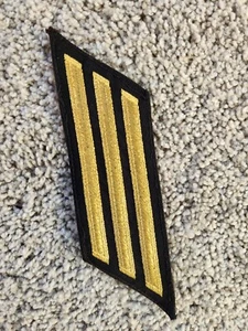 Marine Gold drei Barren CPO Dienststreifen oder 3 Barren Haschmarken 12 Dienstjahre - Bild 1 von 4