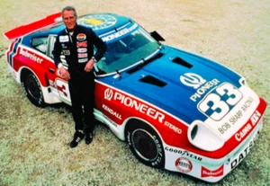 PAUL NEWMAN AND HIS 79 DATSUN 280Z Photo Magnet @ 3"x5" - Picture 1 of 1