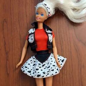 Vintage 1997 Barbie Special Edition Disney 101 Dalmatiner Rock Top Weste Set #17248 - Bild 1 von 14