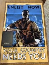 Battlefield 1 Exclusive Collectors Edition Patch & Deck Of Cards - New PS4 XBOX