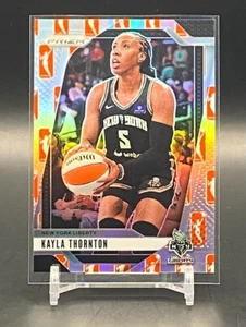 2024 Panini Prizm WNBA Kayla Thornton WNBA Logo Prizm Liberty Valkyries #90 - Imagen 1 de 3