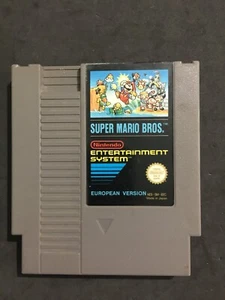 SUPER MARIO BROS EUROPEAN VERSION NINTENDO NES PAL B EEC USATO SOLO CASSETTA - Bild 1 von 3