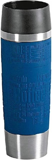 EMSA 515618 Travel Mug Grande Thermobecher 500 ml - Blau